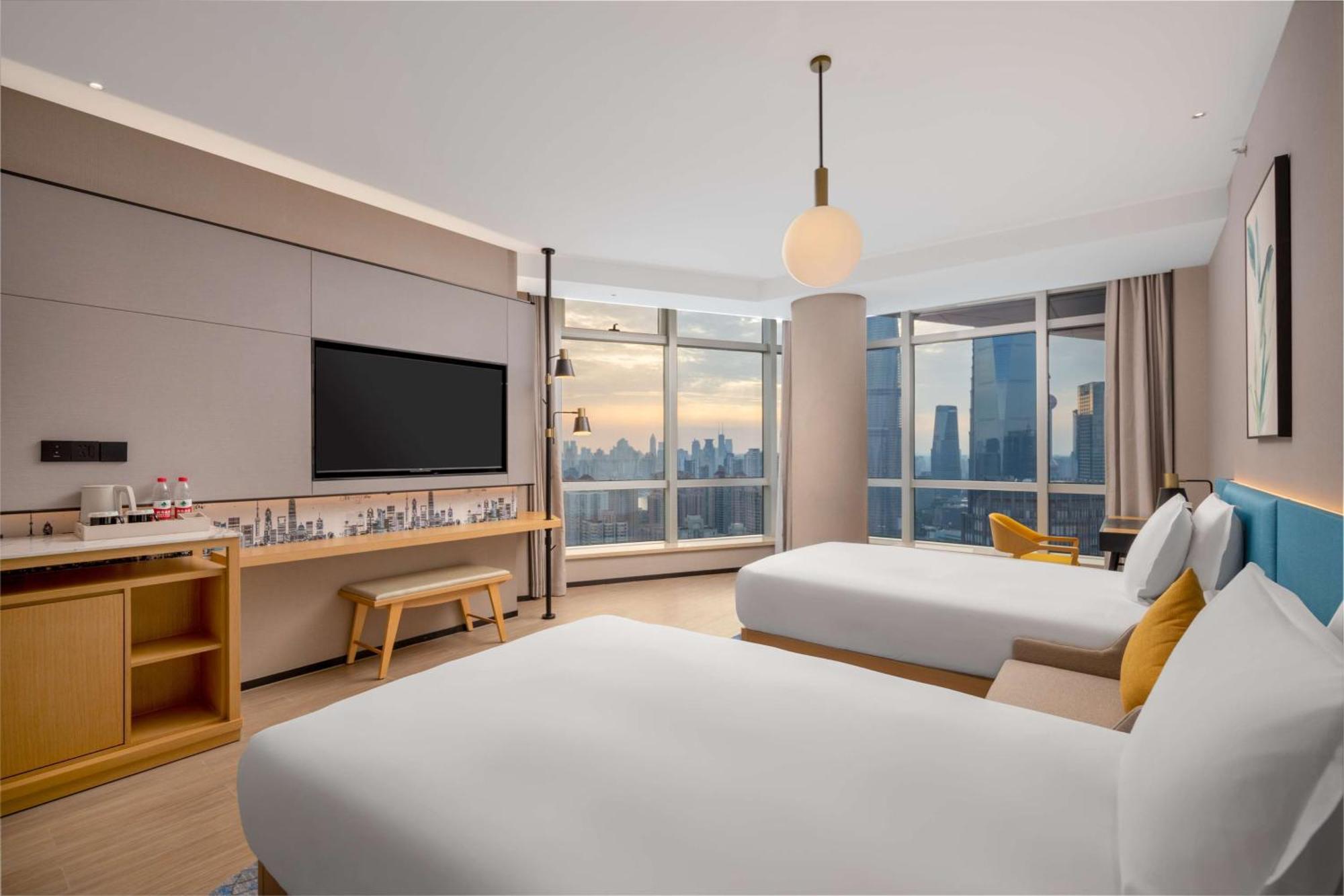 Hilton Garden Inn Shanghai Lujiazui Kültér fotó