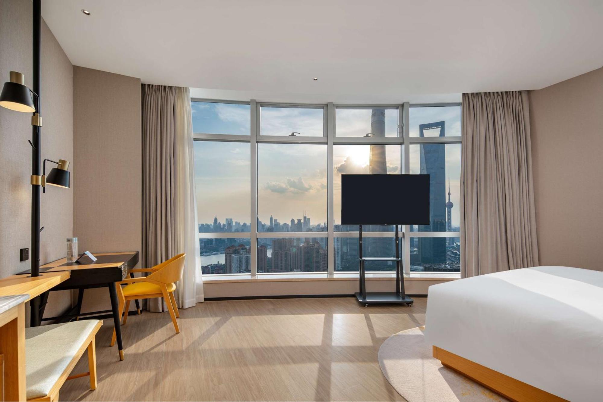 Hilton Garden Inn Shanghai Lujiazui Kültér fotó